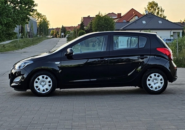 Hyundai i20 cena 23900 przebieg: 143000, rok produkcji 2013 z Bełchatów małe 254